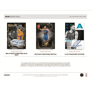 2024-25 Panini Noir Basketball Hobby Box