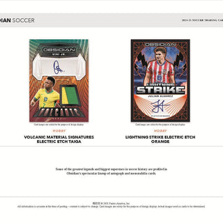 2024-25 Panini Obsidian Soccer Hobby Box