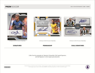 2024-25 Panini Prizm Premier League Soccer Hobby Box