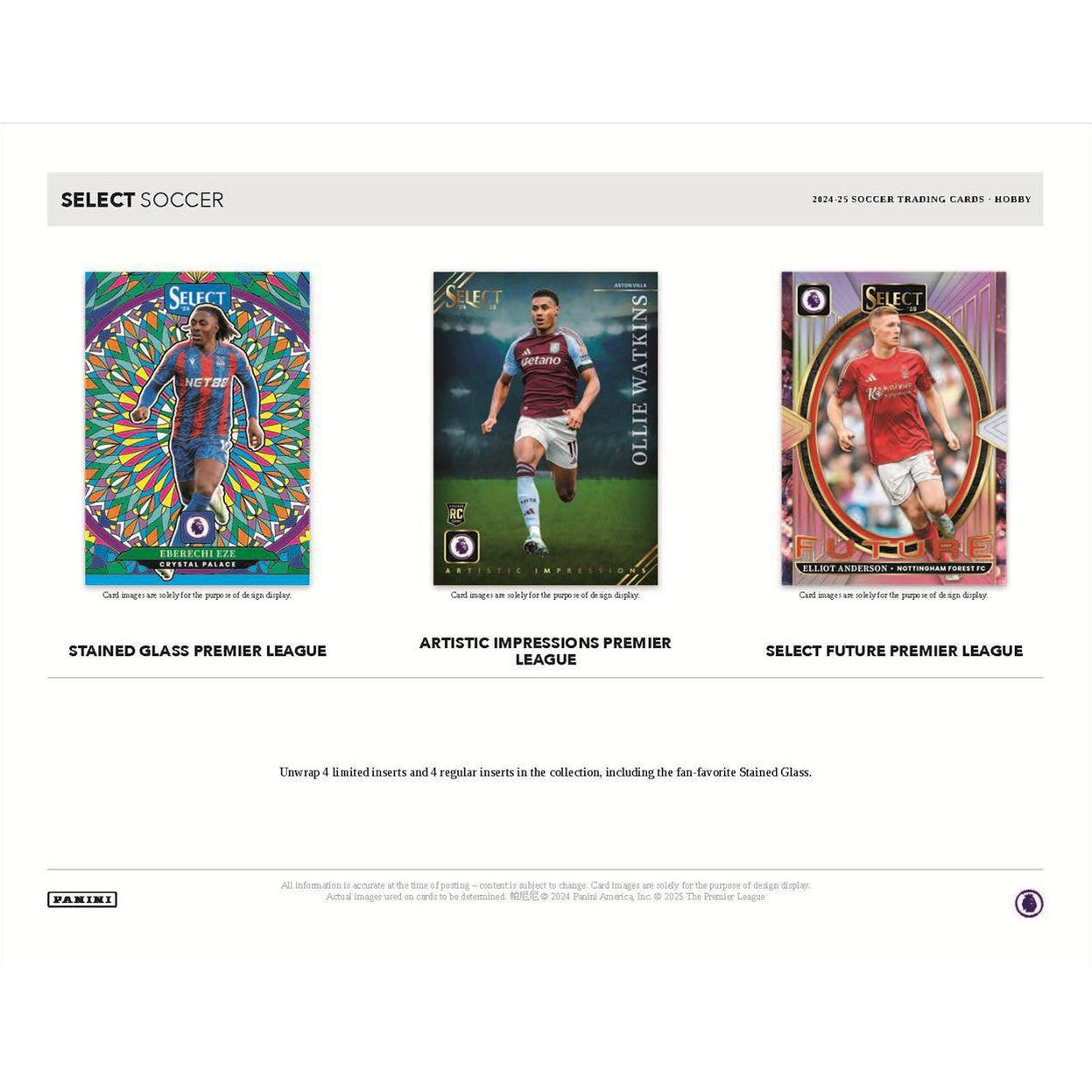 2024-25 Panini Select Premier League Soccer Hobby