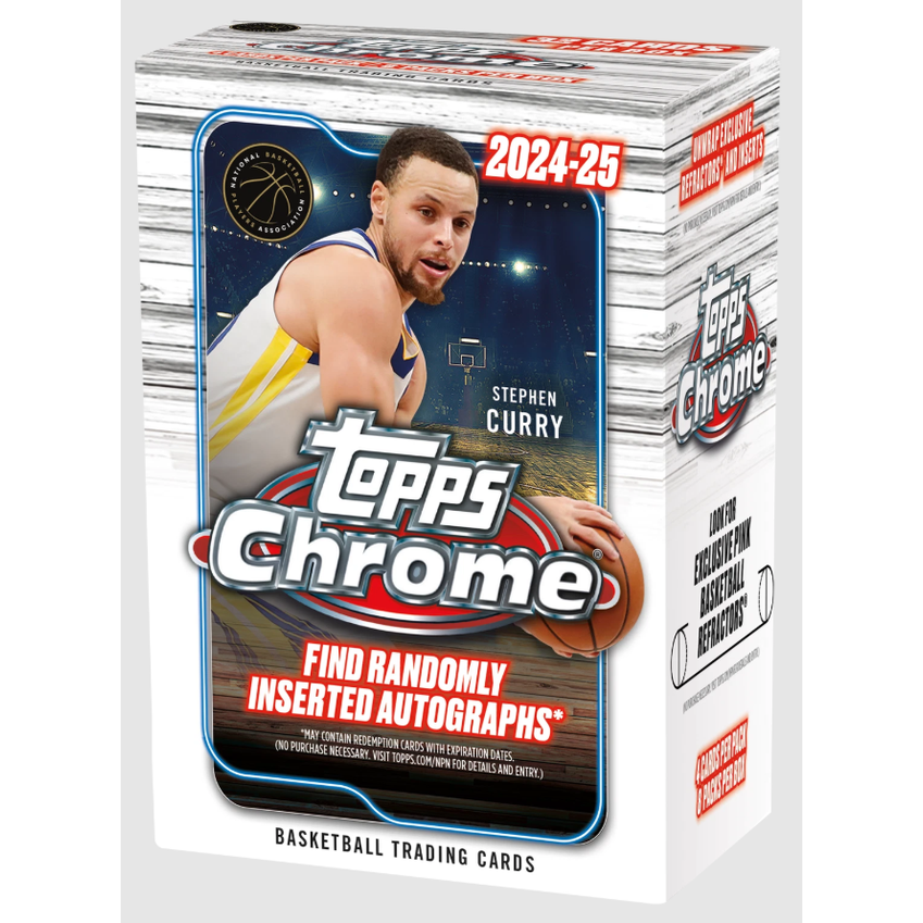 2024-25 Topps Chrome Basketball Blaster Box
