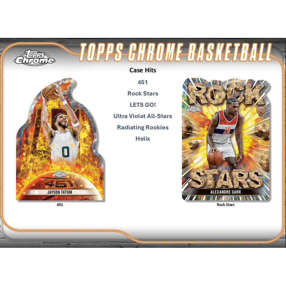 2024-25 Topps Chrome Basketball Breaker's Delight Box