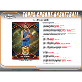 2024-25 Topps Chrome Basketball Blaster Box