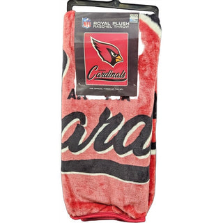 Blanket: Arizona Cardinals- 50x60, Raschel Signature Design