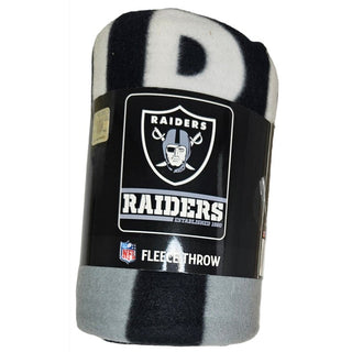 Blanket: Oakland Raiders- 50x60, Fleece