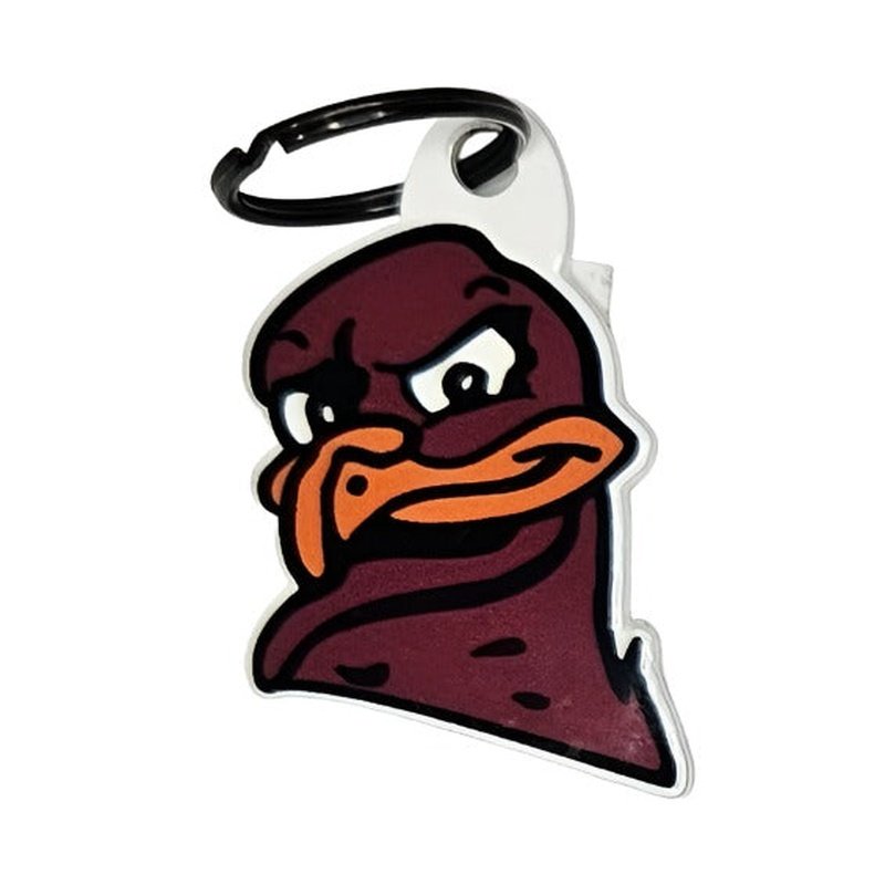 Key Ring: VT Hokie Bird Head