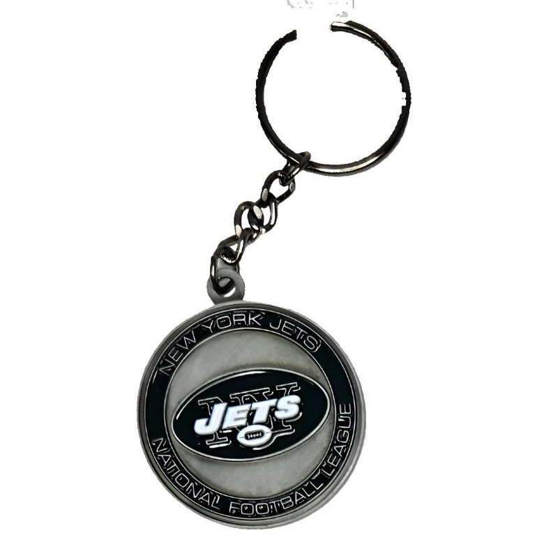 Key Ring: Jets Medallion – CARDIACS Sports & Memorabilia