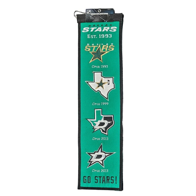 Banner: Dallas Stars- Heritage