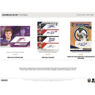 2024 Donruss Elite Football Hobby Box Pre-Sale