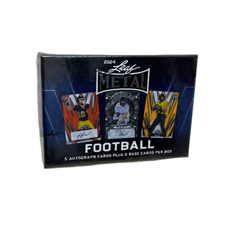 2024 Leaf Metal Football Hobby Box