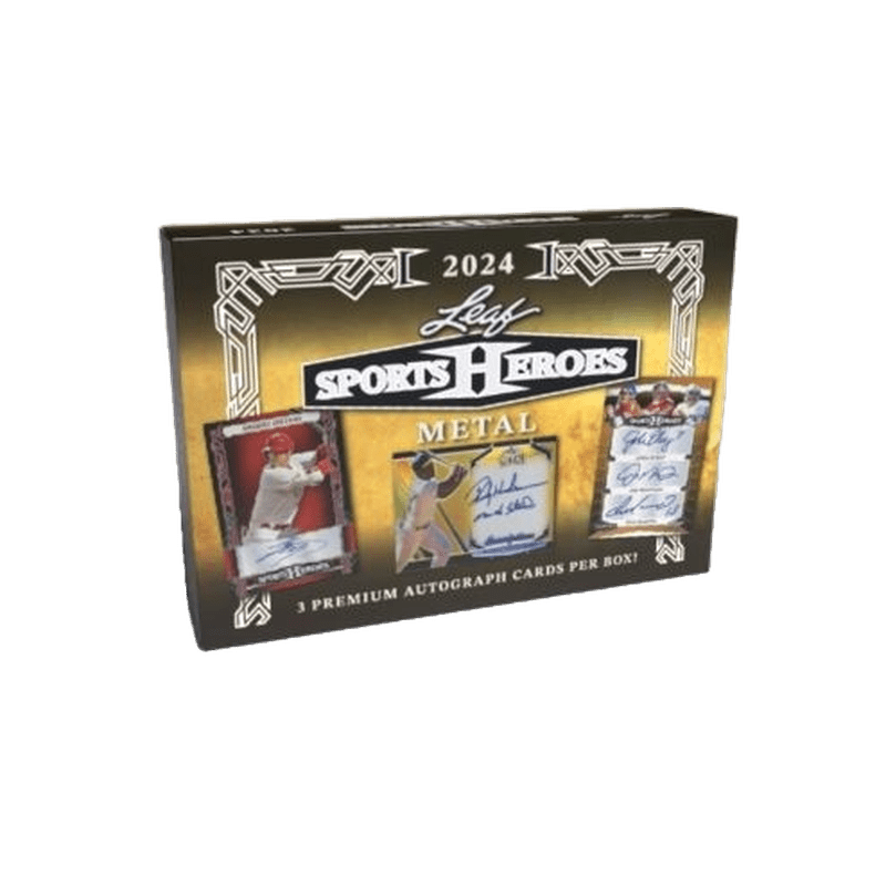 2024 Leaf Metal Sports Heroes Multisport Hobby Box CARDIACS Sports