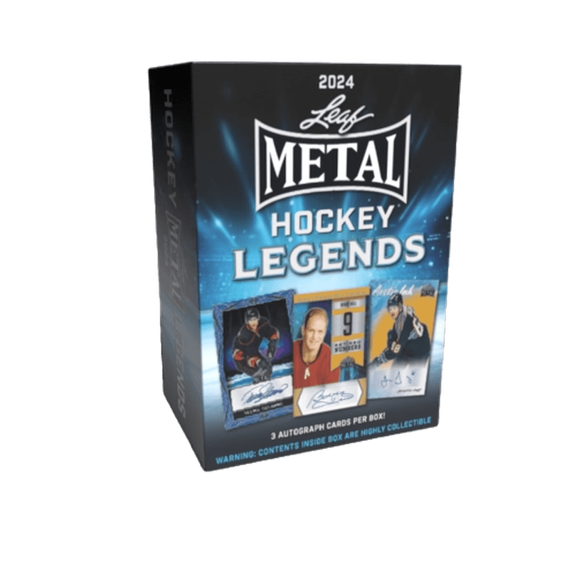 2025 Leaf Metal Hockey Legends Hobby Box CARDIACS Sports & Memorabilia