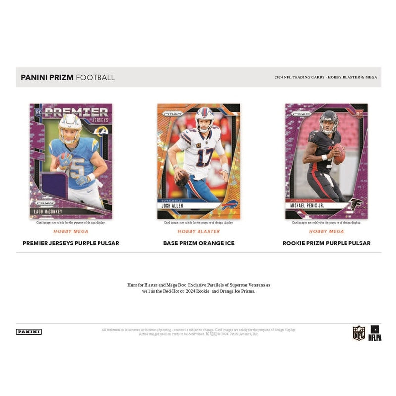 2024 Panini Prizm Football Hobby Mega Box