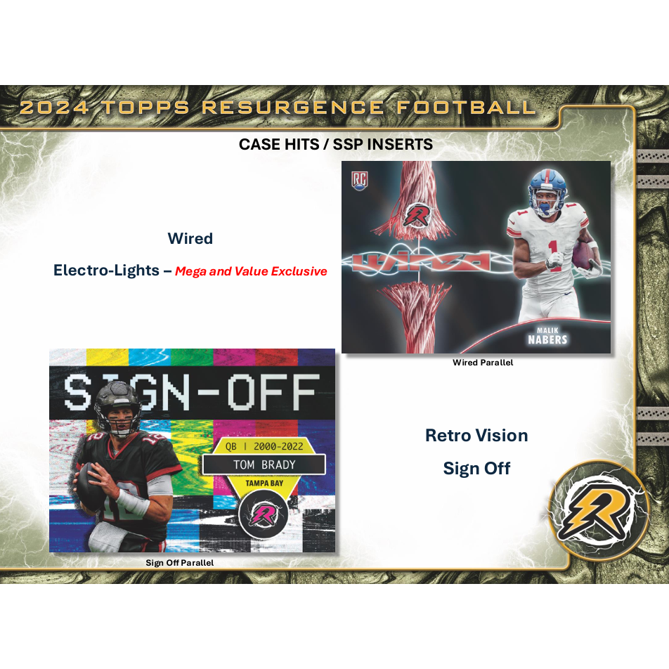 2024 Topps Resurgence Football Blaster Box