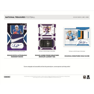 2024 Panini National Treasures Football Hobby Box