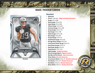 2024 Topps Resurgence Football Blaster Box