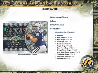 2024 Topps Resurgence Football Blaster Box