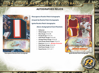 2024 Topps Resurgence Football Blaster Box