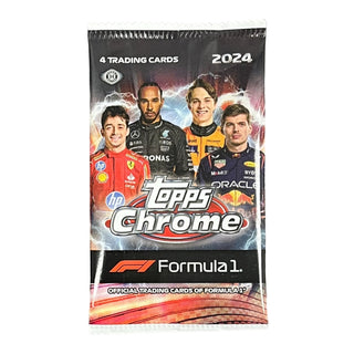 2024 Topps Chrome Formula 1 Hobby Qualifying Lap Pack