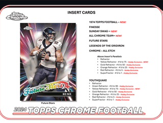 2024 Topps Chrome Football Breaker Delight Hobby Box