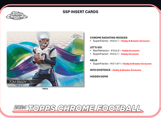 2024 Topps Chrome Football Breaker Delight Hobby Box