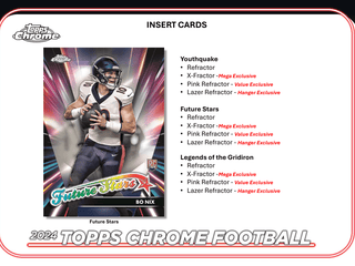 2024 Topps Chrome Football Blaster Box