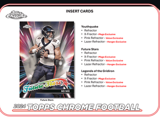 2024 Topps Chrome Football Blaster Box