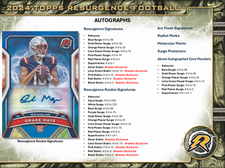 2024 Topps Resurgence Football Blaster Box