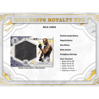 2024 Topps Royalty UFC Hobby Box