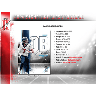 2024 Topps Signature Class Football Hobby Box