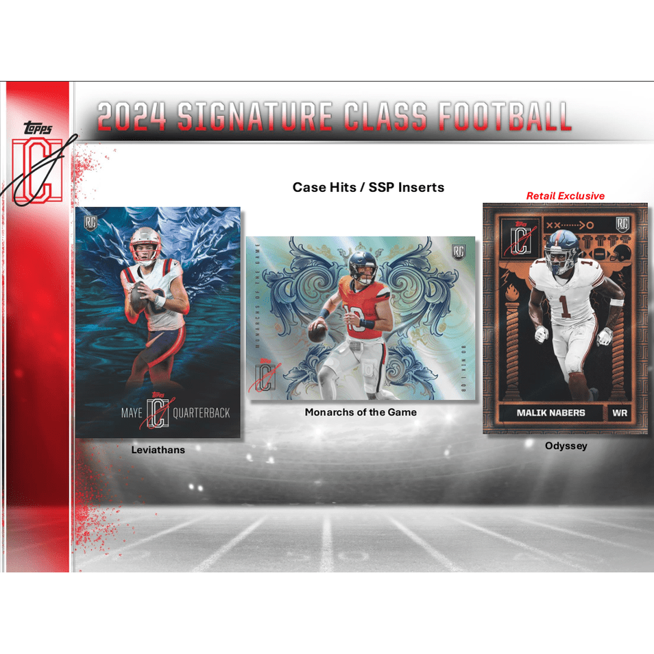 2024 Topps Signature Class Football Hobby Box