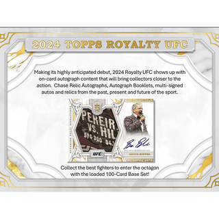 2024 Topps Royalty UFC Hobby Box