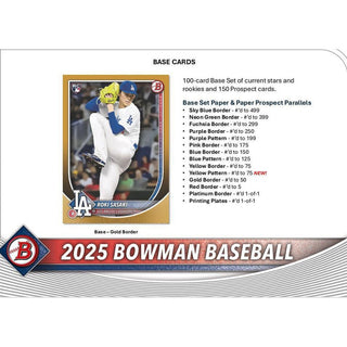 2025 Bowman Baseball Hobby Jumbo Box