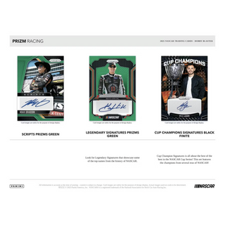 2025 Panini Prizm NASCAR Racing 6-Pack Hobby Blaster Box