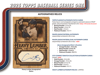 2025 Topps Series 1 Baseball Hobby Breaker Box