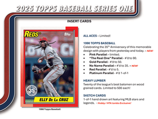 2025 Topps Series 1 Baseball Hobby Breaker Box