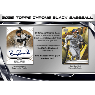 Topps Chrome Black Baseball Hobby Box