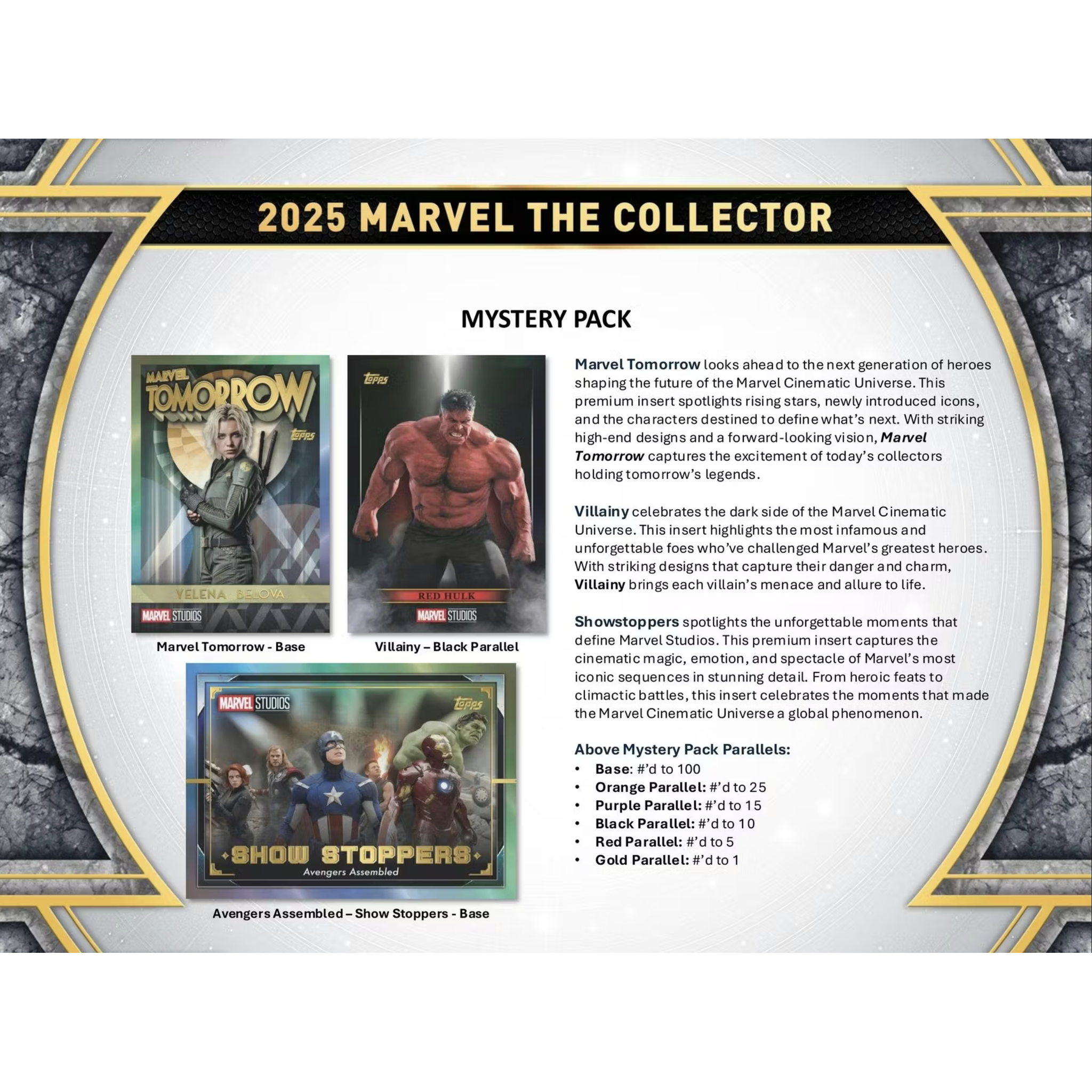 2025 Topps Marvel The Collector Hobby Box