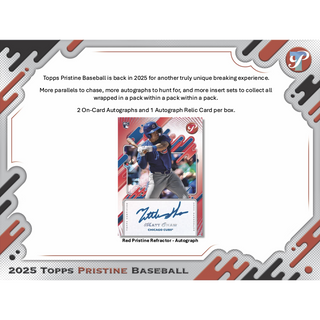 2025 Topps Pristine Baseball Hobby Box