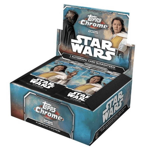 2025 Topps Star Wars Chrome Hobby Box – CARDIACS Sports & Memorabilia