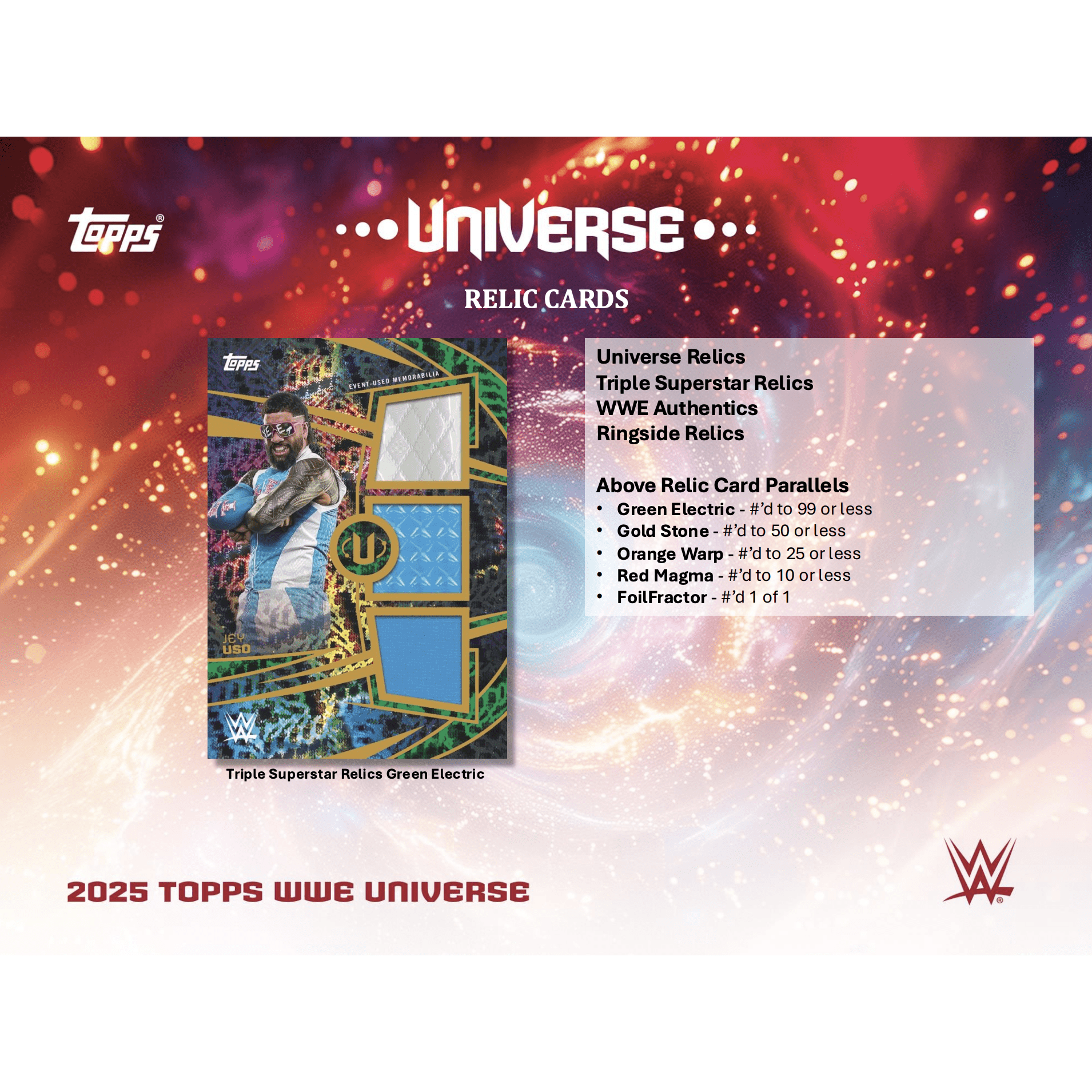 2025 Topps WWE Universe Hobby Box