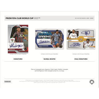 2025 Panini Prizm FIFA Club World Cup Soccer Hobby Box