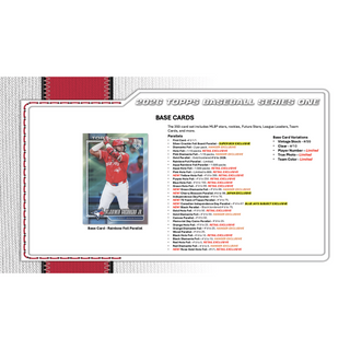 2026 Topps Baseball Series 1 Retail Tin