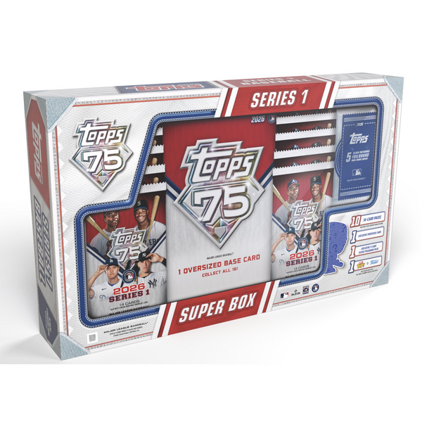 2026 Topps Series 1 Baseball Super Box – CARDIACS Sports & Memorabilia