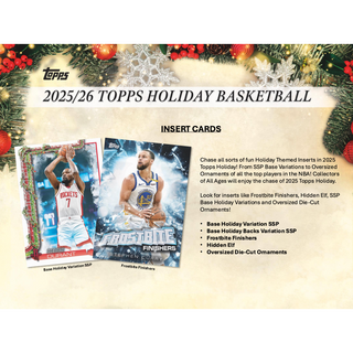 2025/26 Topps Holiday Basketball Mega Box
