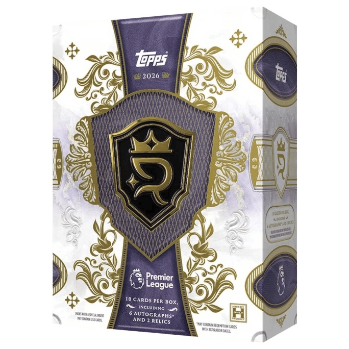 2025-26 Topps Royalty Premier League Soccer Hobby Box
