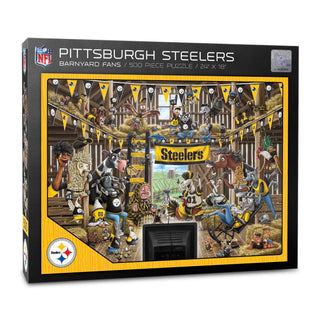 Pittsburg Steelers Barnyard Fans 500 pc Puzzle