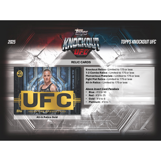 2025 Topps UFC Knockout Hobby Box