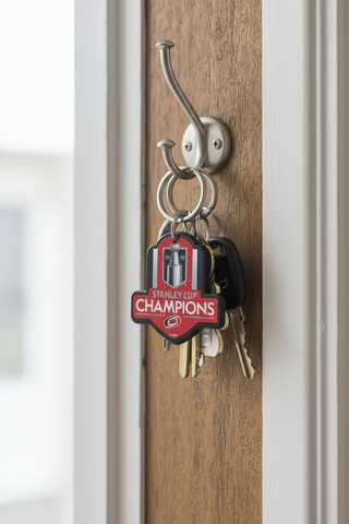 Carolina Hurricanes 2026 Stanley Cup Champions Premium Acrylic Key Ring