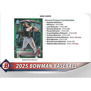 2025 Bowman Baseball Blaster Box